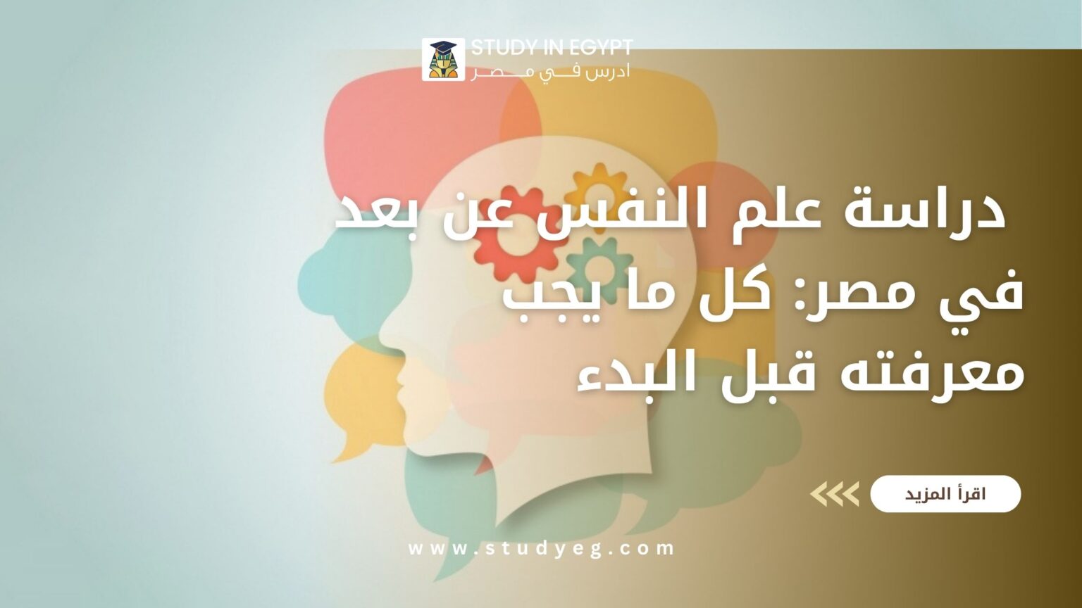 دراسة علم النفس عن بعد في مصر