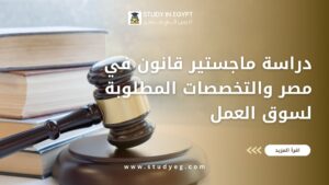 دراسة ماجستير قانون في مصر