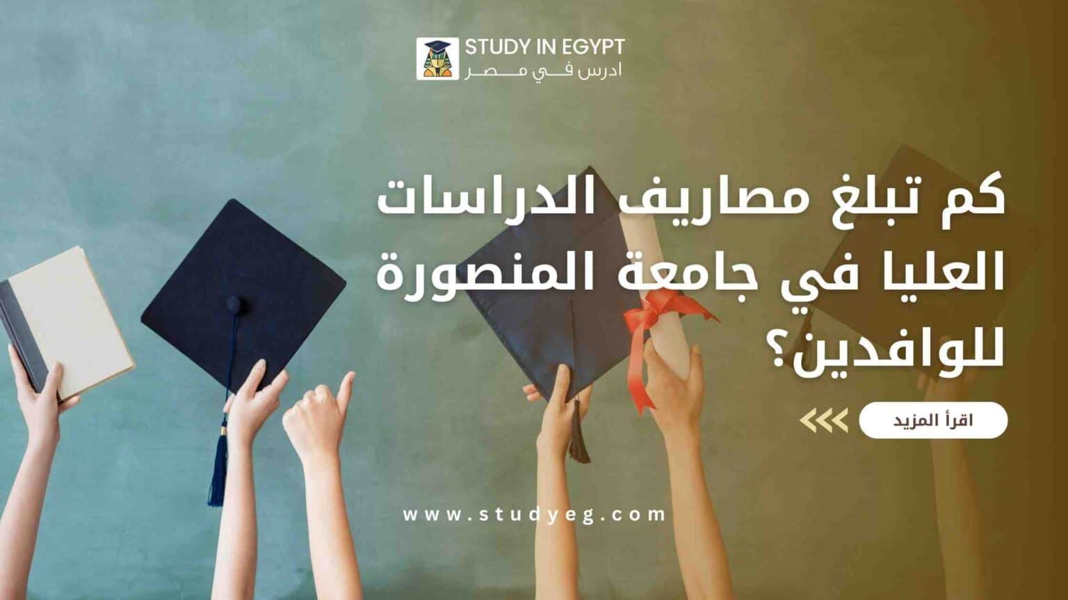 مصاريف الدراسات العليا جامعة المنصورة للوافدين