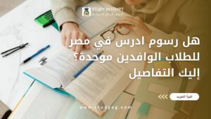 رسوم ادرس في مصر